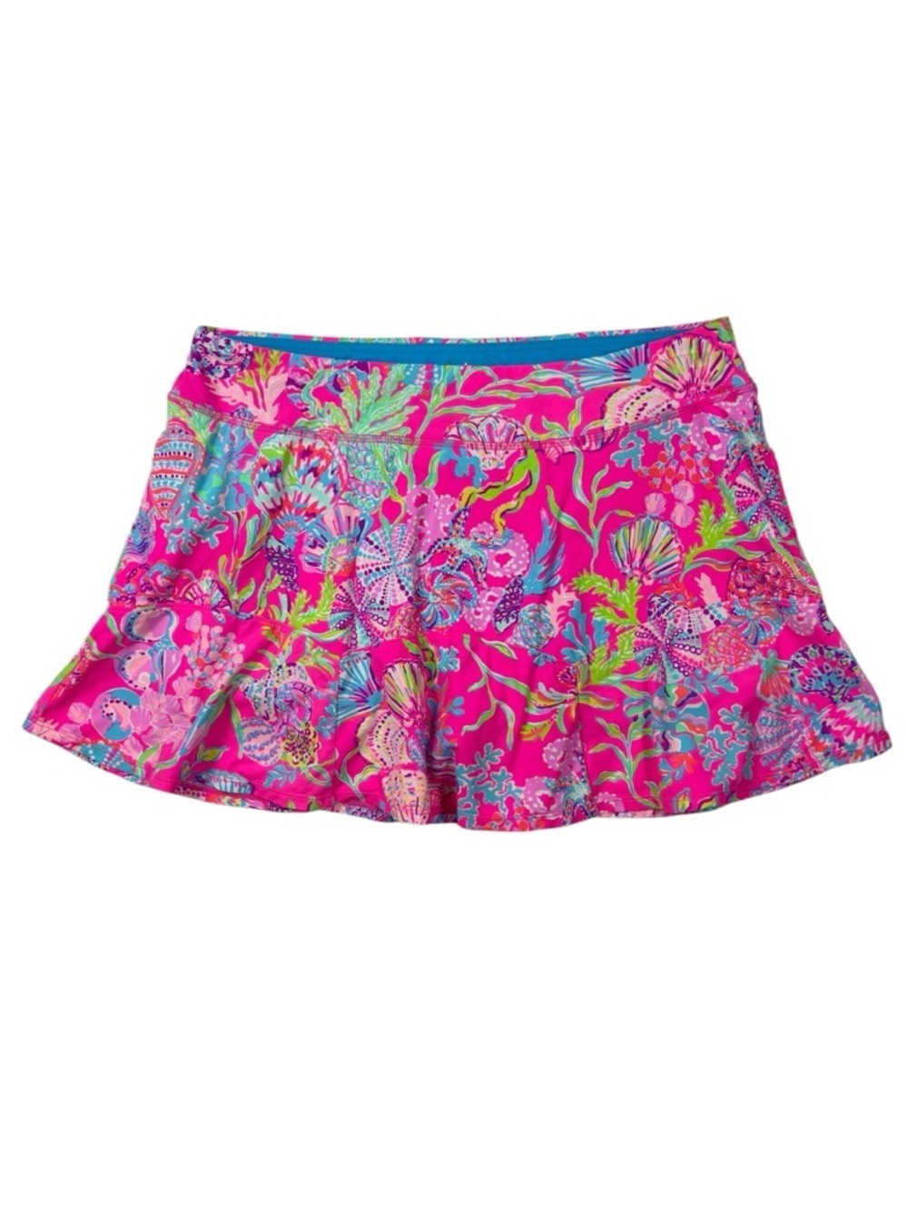 Lilly Pulitzer Corrine UPF 50 Luxletic Skorts | Size L - Picture 2 of 9